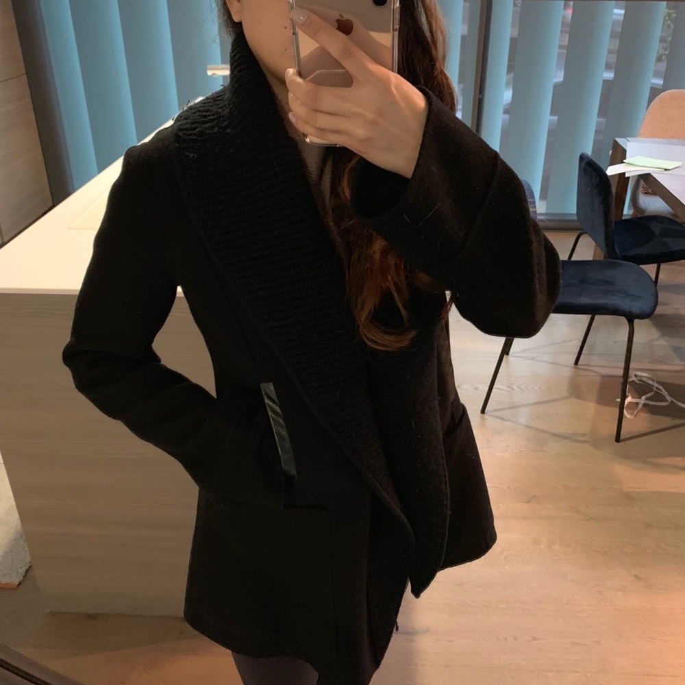 Mackage wool and knit coat